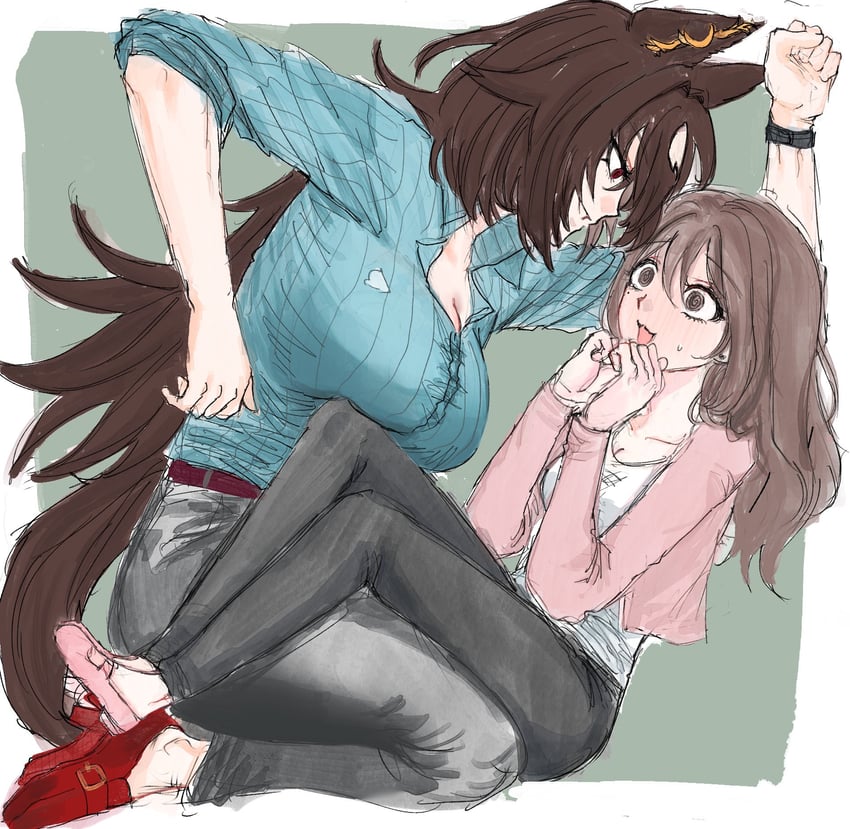 trainer, sirius symboli, and female trainer (umamusume) drawn by mindung