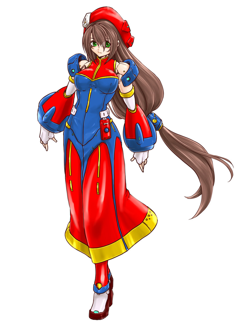 iris (mega man and 2 more) drawn by ledjoker07