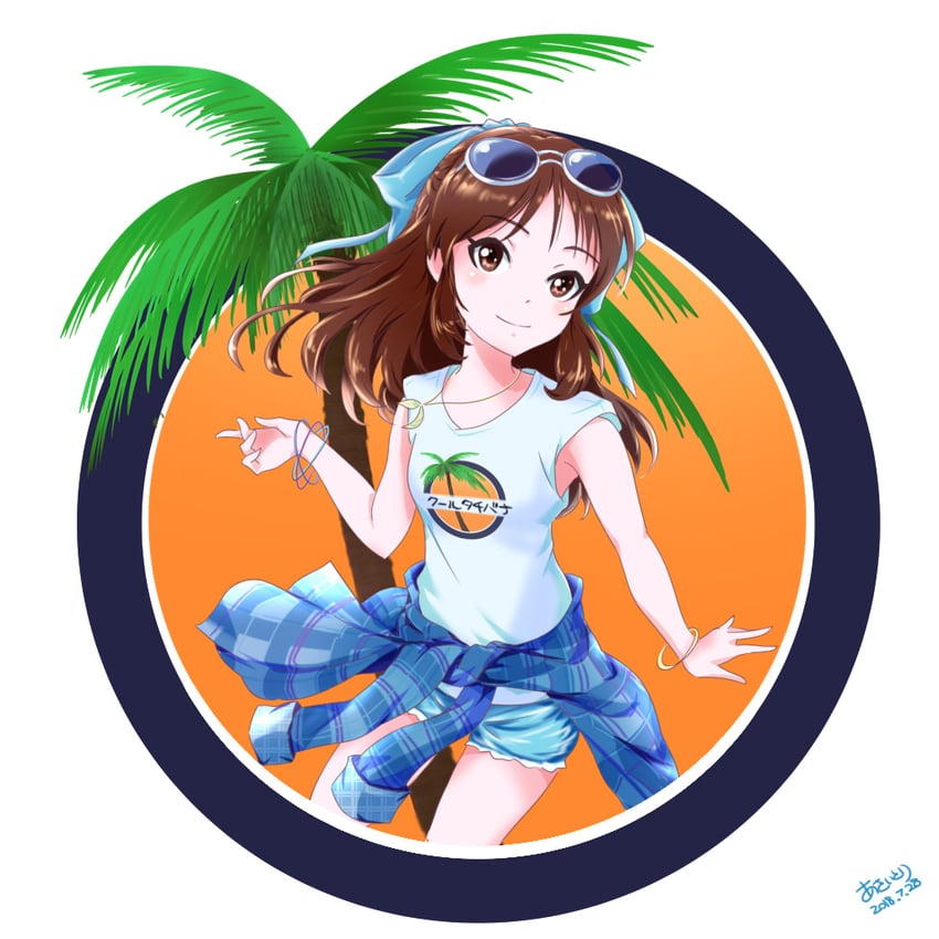 tachibana arisu (idolmaster and 2 more) drawn by asaitori