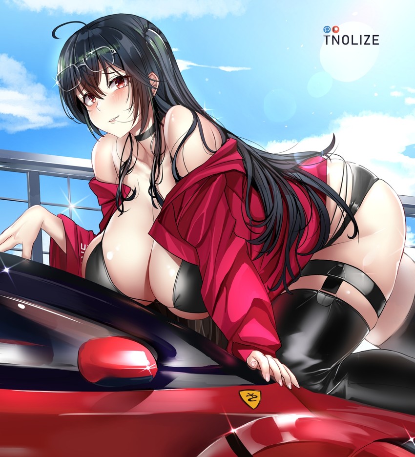taihou (azur lane) drawn by tnolize