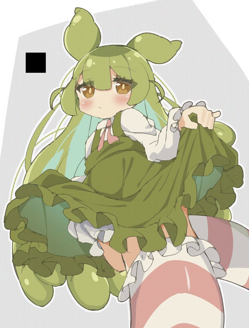 zundamon and ojou-sama zundamon (voicevox) drawn by n_u