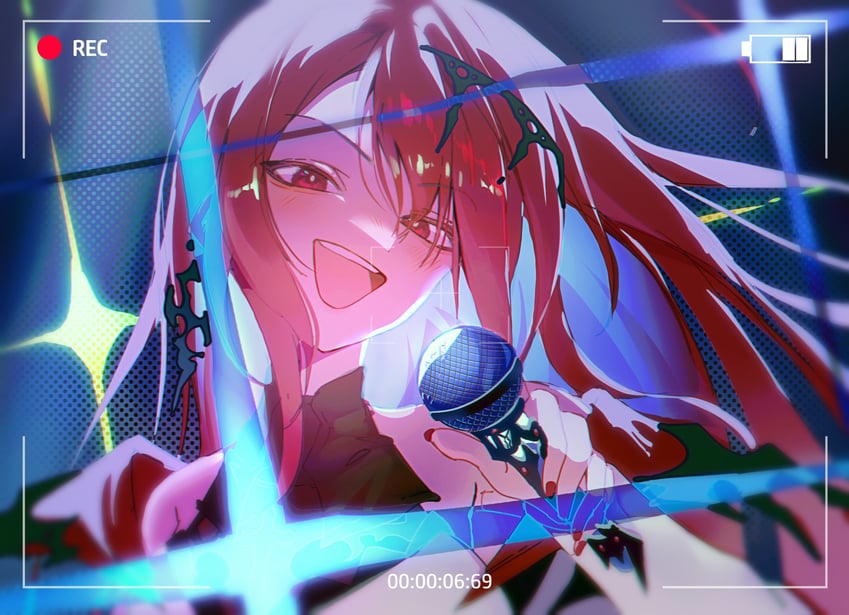 elizabeth rose bloodflame (hololive and 1 more) drawn by insfidelie