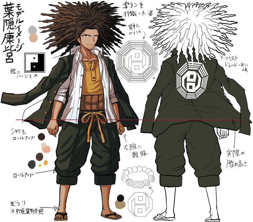 hagakure yasuhiro (danganronpa and 1 more) drawn by komatsuzaki_rui