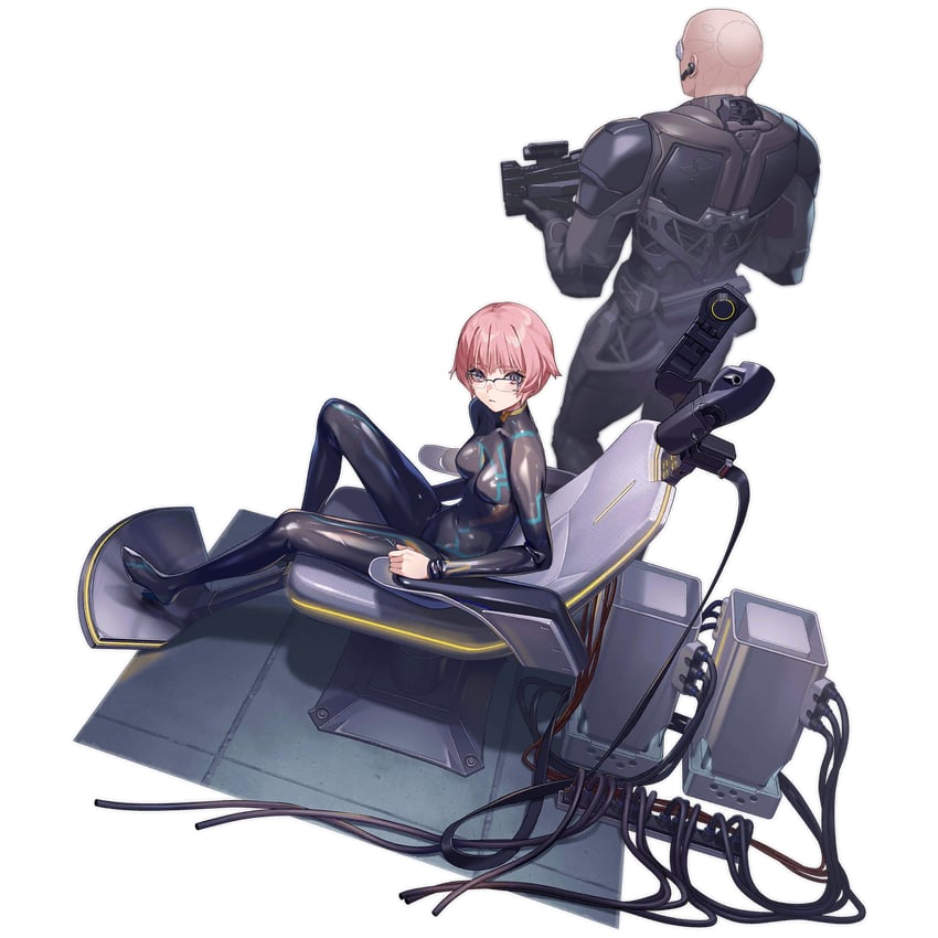 boma and ezaki purin (girls' frontline and 2 more) drawn by yitiao_er-hua