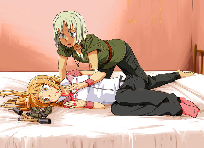 canaan and oosawa maria (428: fuusa sareta shibuya de and 1 more) drawn by mori_(unknown.)