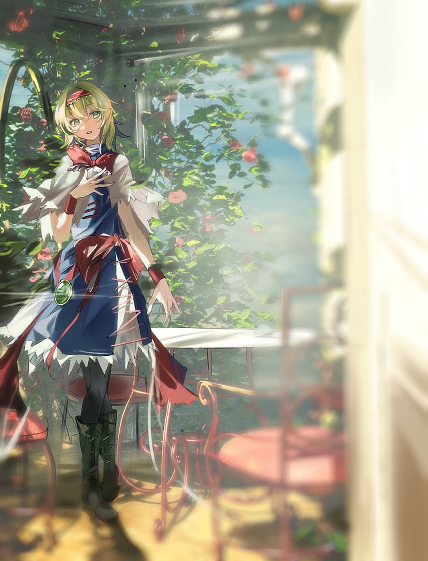 alice margatroid (touhou and 1 more) drawn by shibachipipa
