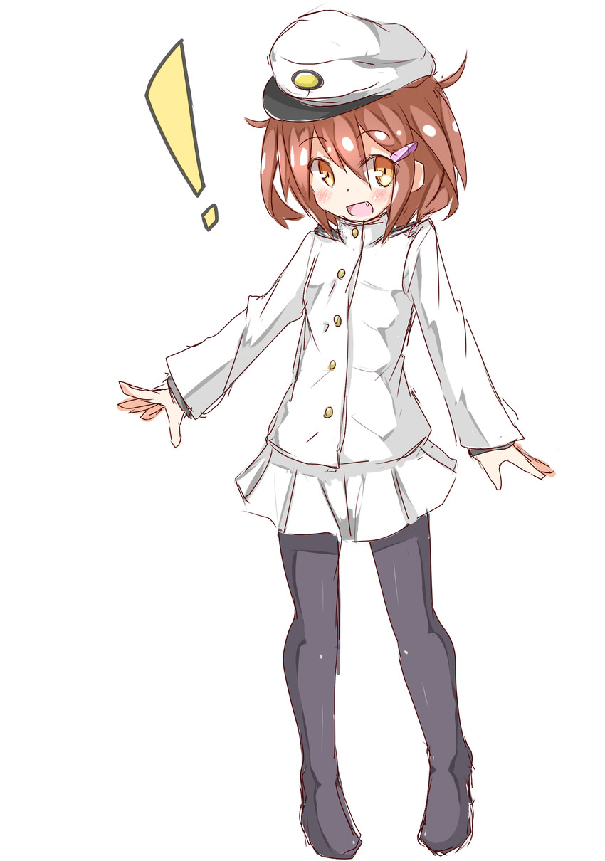 ikazuchi and female admiral (kantai collection) drawn by beize_(garbage)