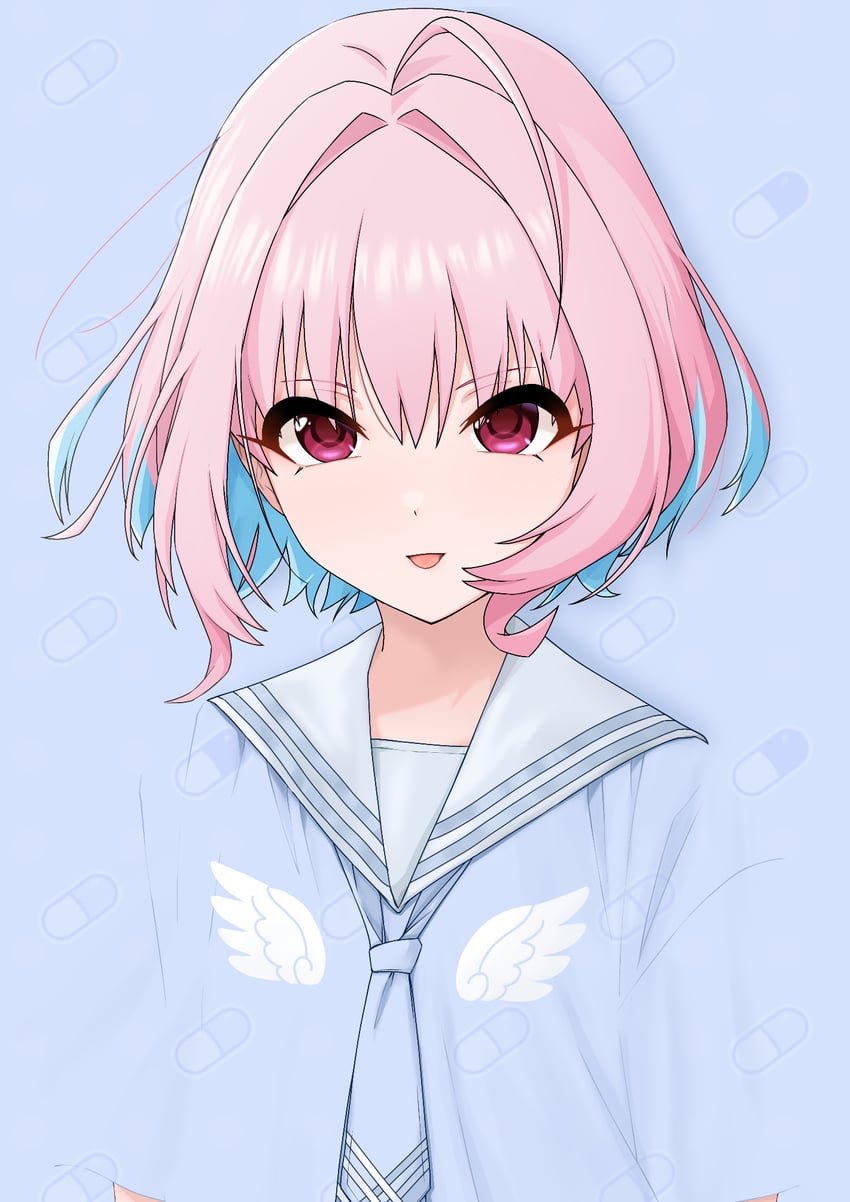 yumemi riamu (idolmaster and 1 more) drawn by kakki_(kackie)