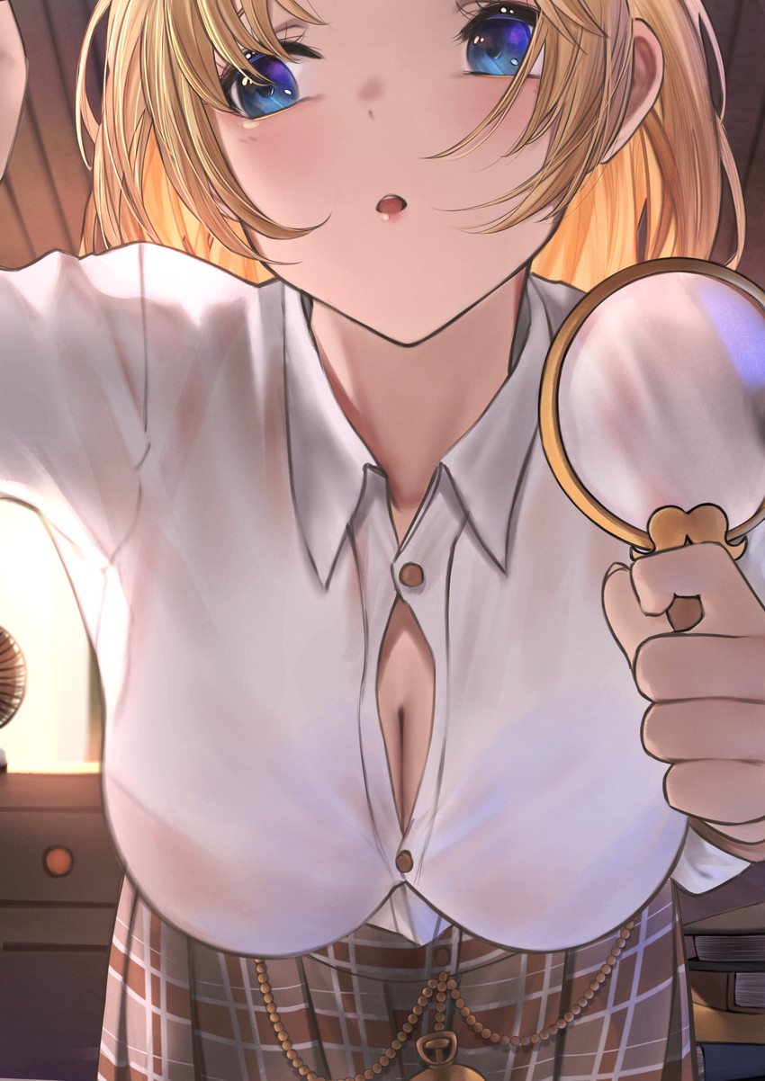 watson amelia (hololive and 1 more) drawn by betabeet