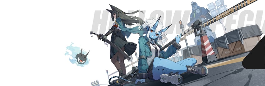 hoshimi miyabi, soukaku, and tailless (zenless zone zero)