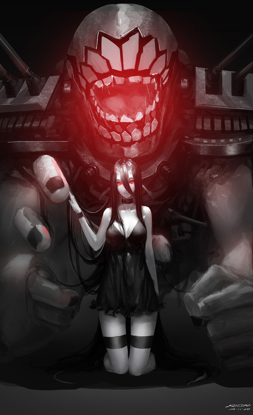 battleship princess (kantai collection) drawn by kincora