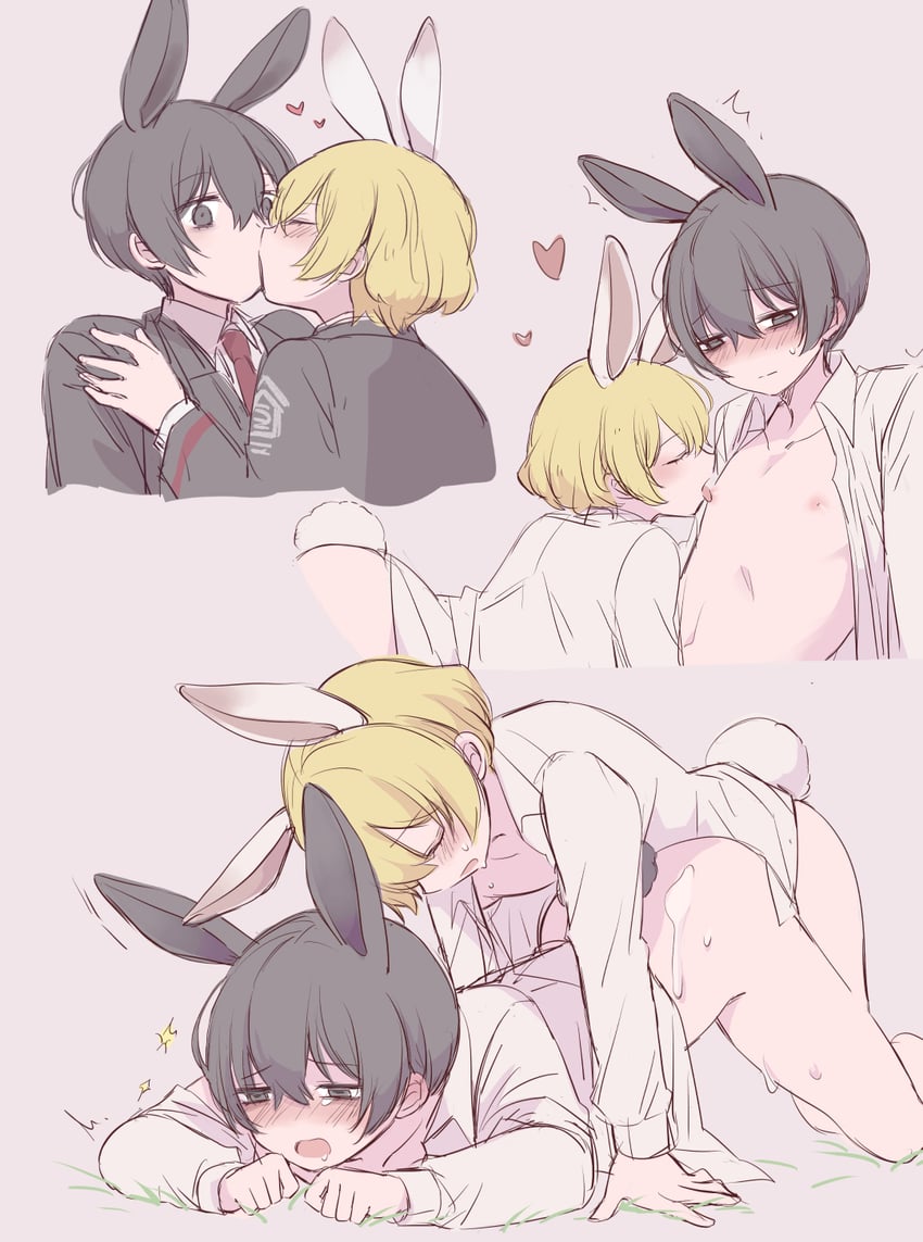 sinclair and yi sang (project moon and 1 more) drawn by marbornath