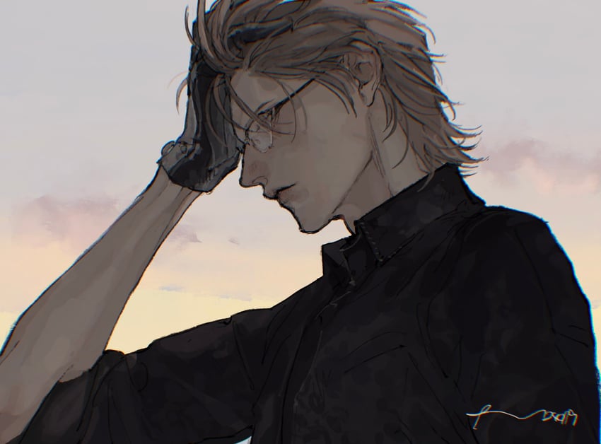 ignis scientia (final fantasy and 1 more) drawn by dadadadadaist