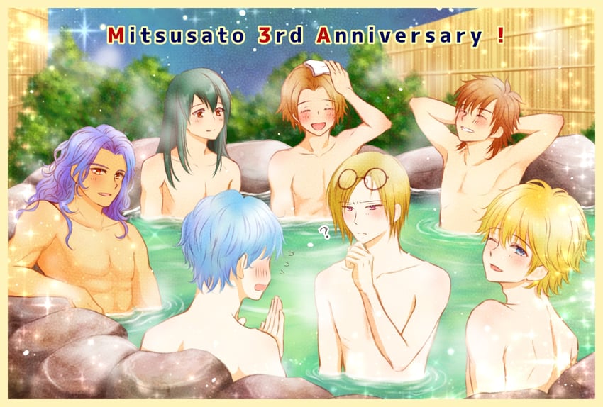 hinata, ludus, yuzuki, wayne, ford, and 2 more (bokujou monogatari and 1 more) drawn by azu_rin_go