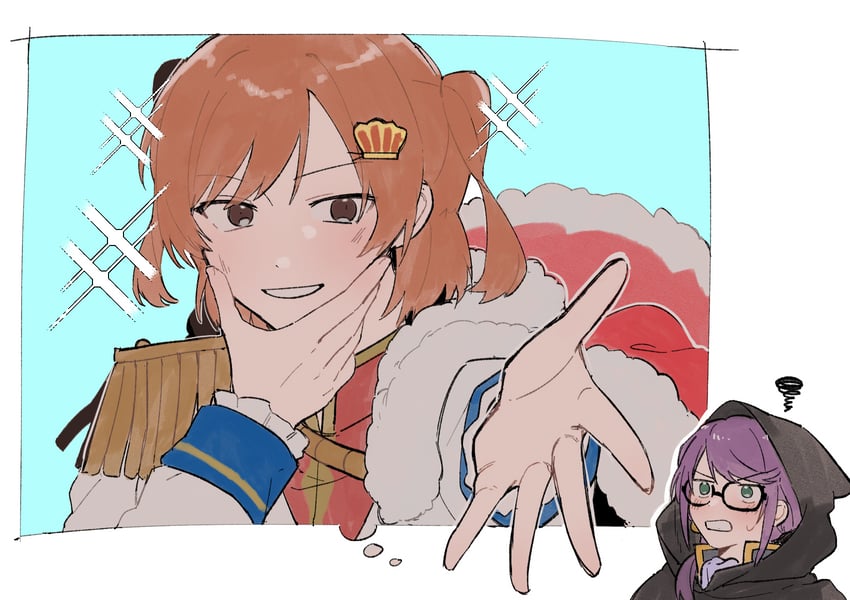 aijou karen and hoshimi junna (shoujo kageki revue starlight) drawn by haruka_3442