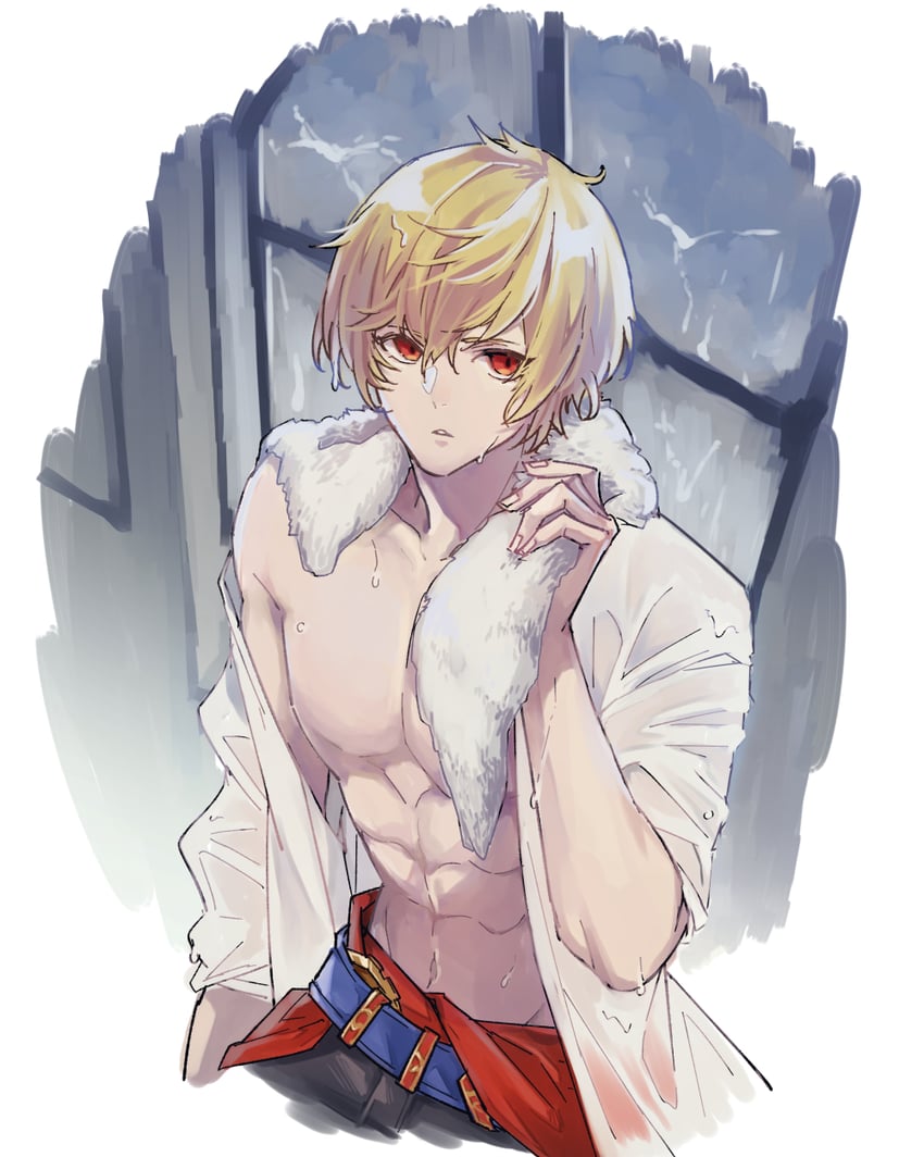 albert (granblue fantasy and 1 more) drawn by huyoyo_yo