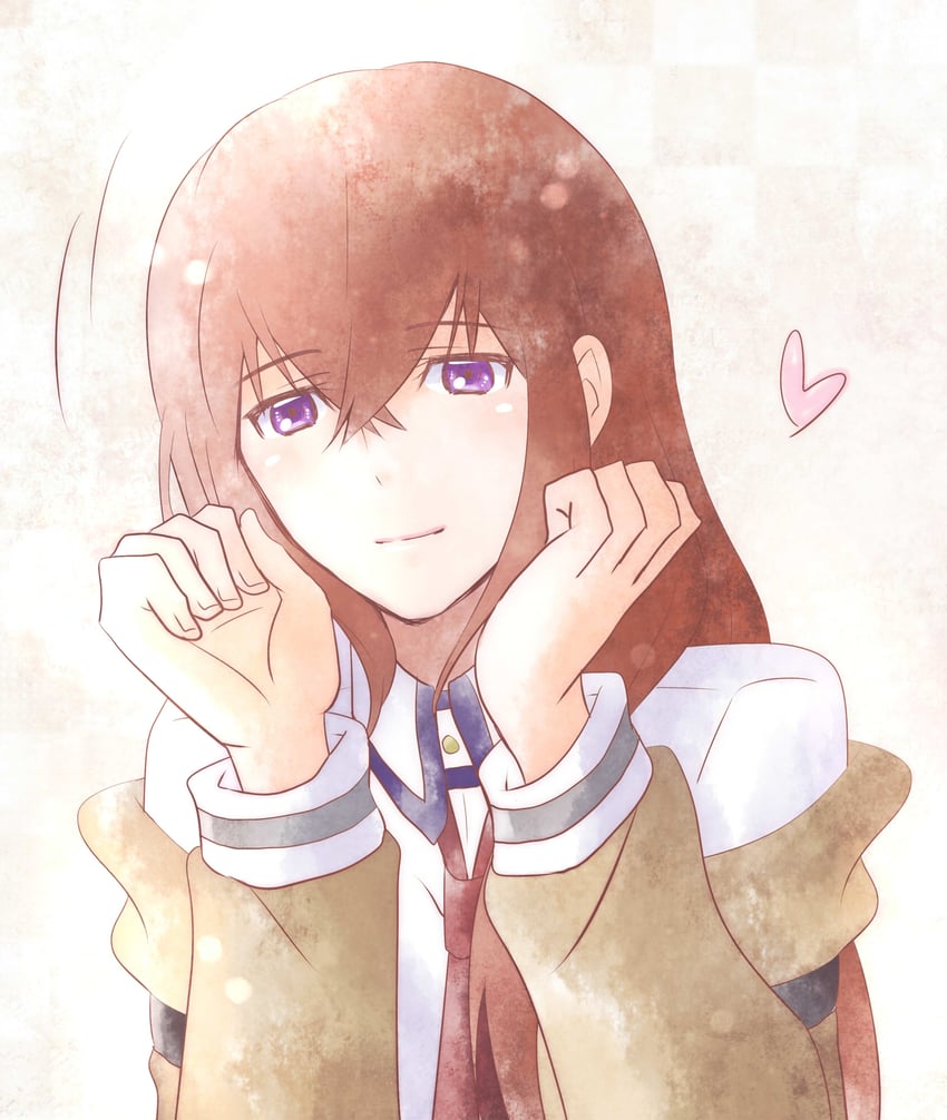 makise kurisu (science adventure and 1 more) drawn by holdout