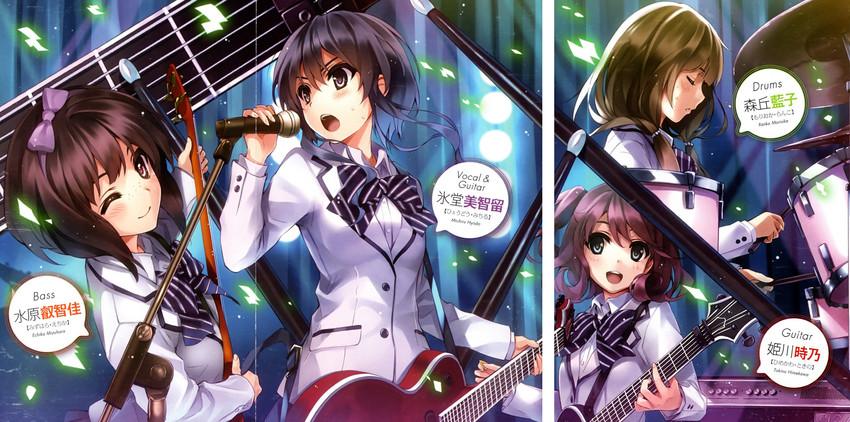 hyoudou michiru, morioka ranko, mizuhara echika, and himekawa tokino (saenai heroine no sodatekata) drawn by misaki_kurehito