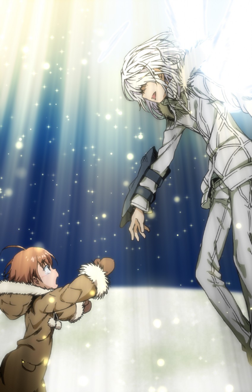 accelerator and last order (toaru majutsu no index and 1 more) drawn by amenbo and haimura_kiyotaka