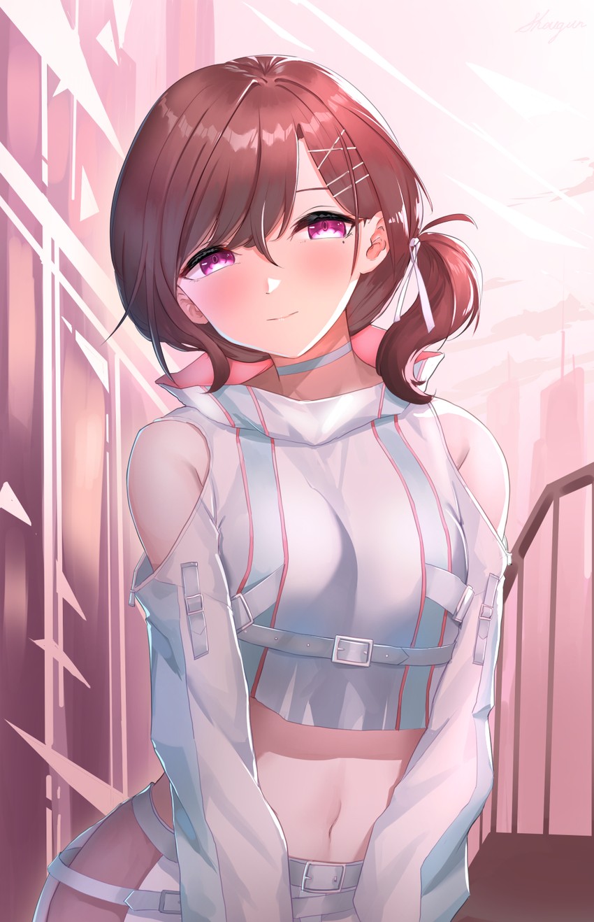 higuchi madoka (idolmaster and 1 more) drawn by shougun_(chuckni1)