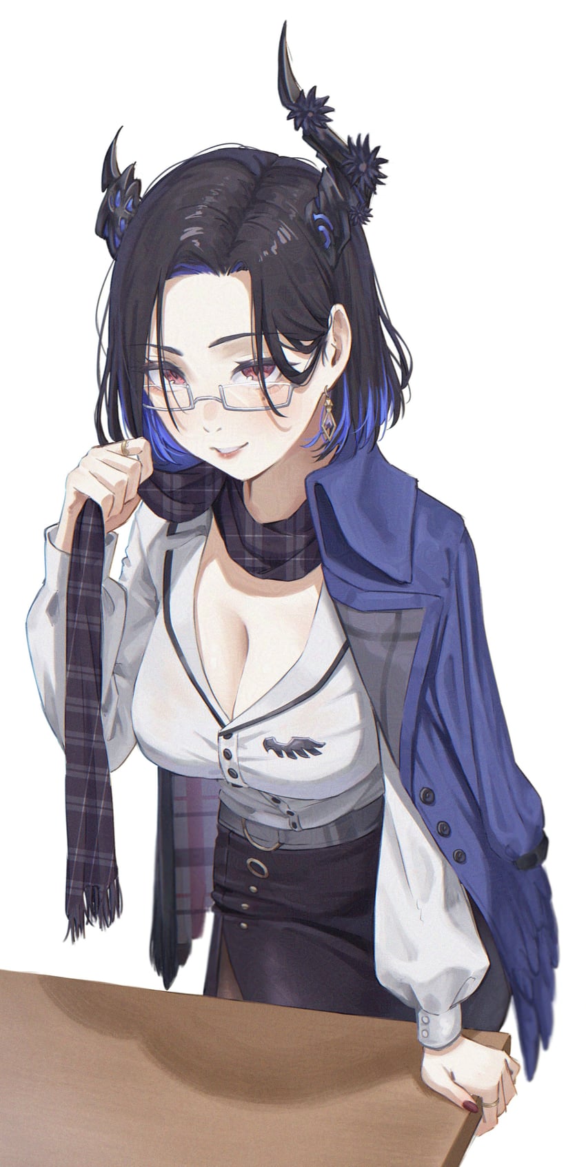 nerissa ravencroft (hololive and 1 more) drawn by samukzz