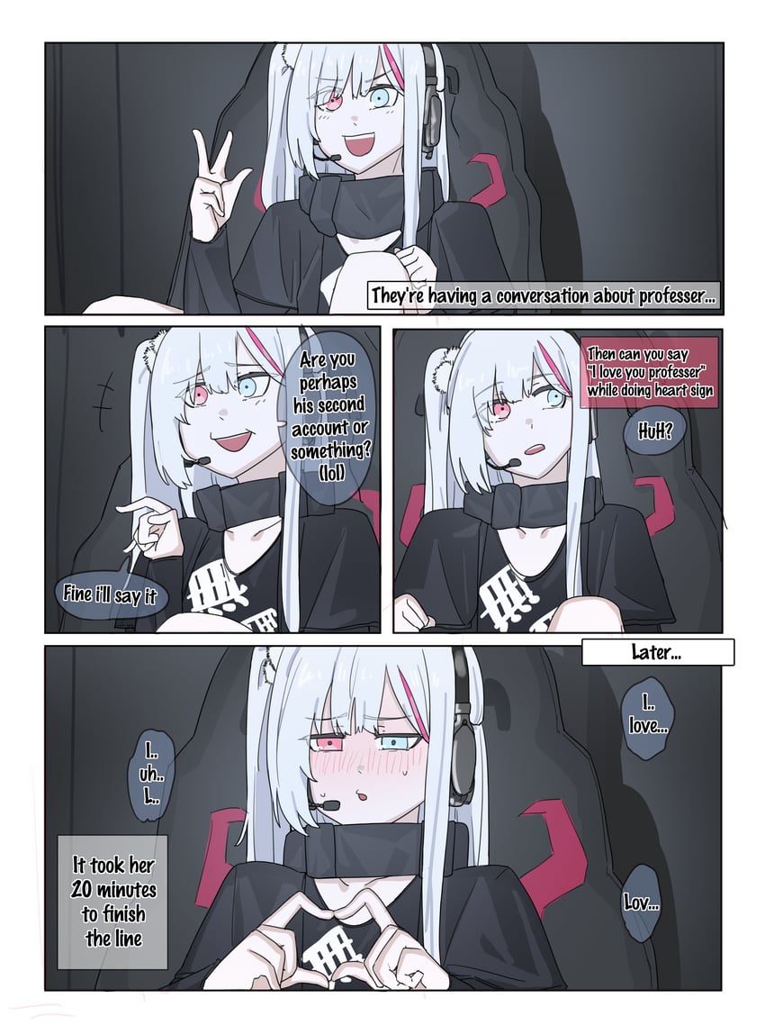 mdr and kuro (girls' frontline and 1 more) drawn by natawaru