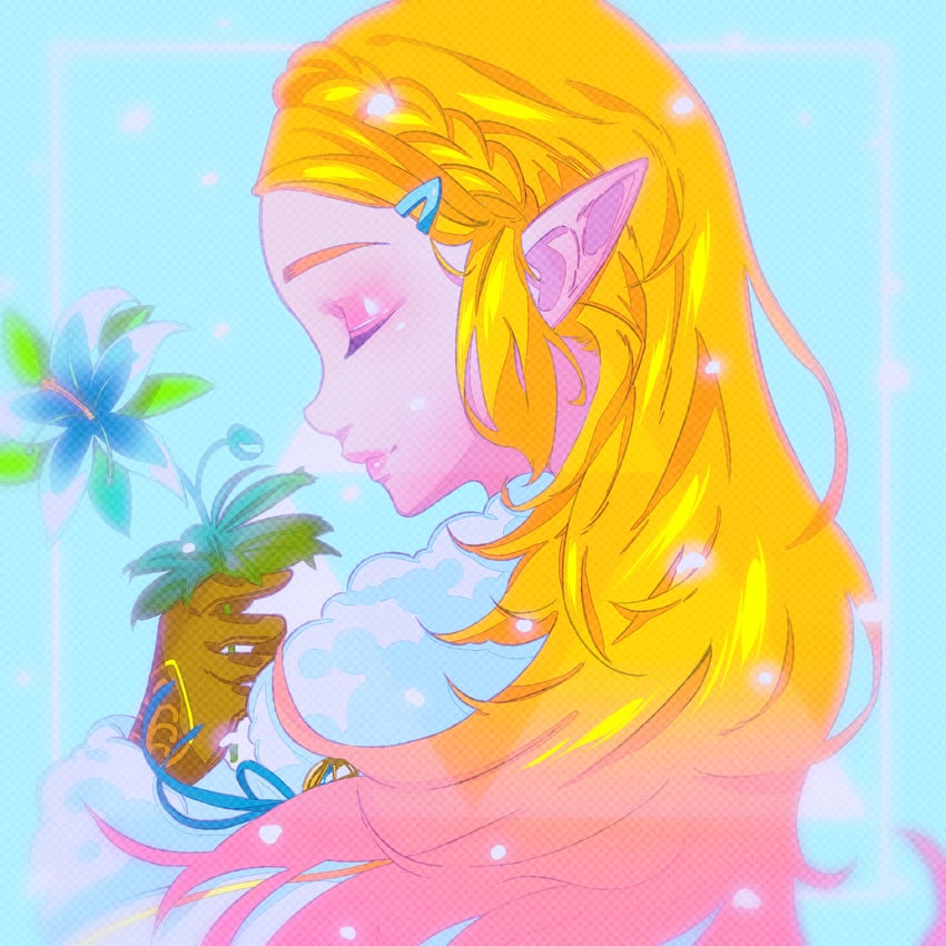 princess zelda (the legend of zelda and 1 more) drawn by angelmo_cromwell