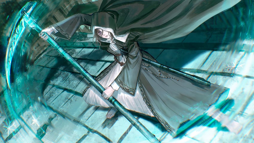 sister friede (dark souls and 1 more) drawn by rashuu