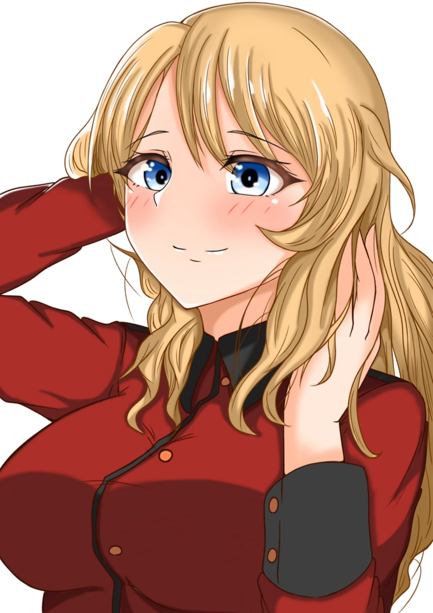 darjeeling (girls und panzer) drawn by dap_8492