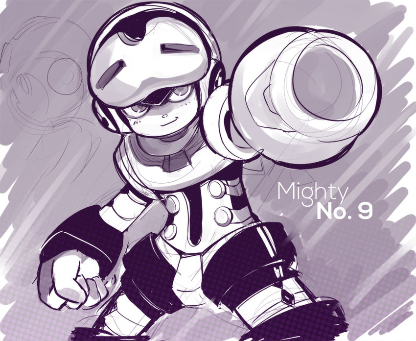 mega man and beck (mega man and 1 more) drawn by sho-n-d