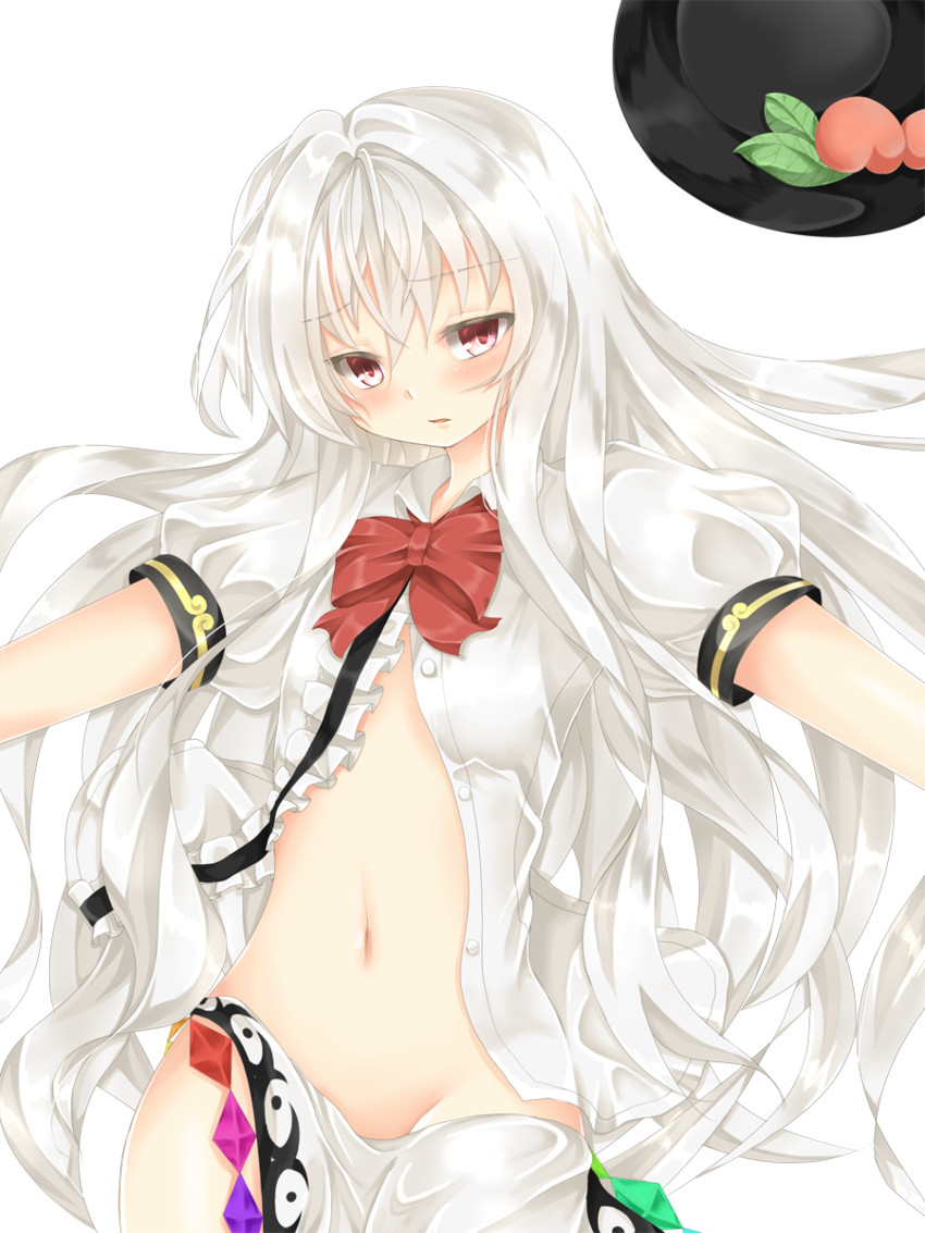 hinanawi tenshi and g-tenko-r (touhou and 1 more) drawn by awai_shiro