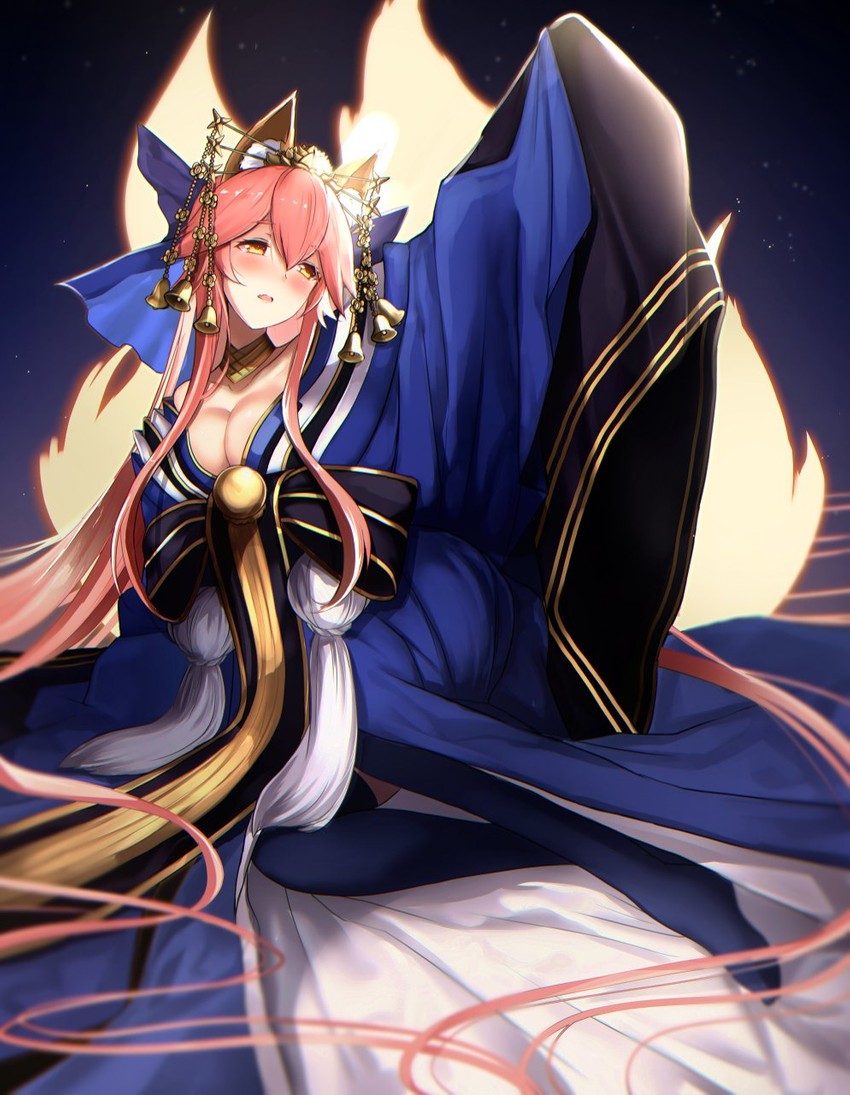 tamamo and tamamo no mae (fate and 1 more) drawn by untue