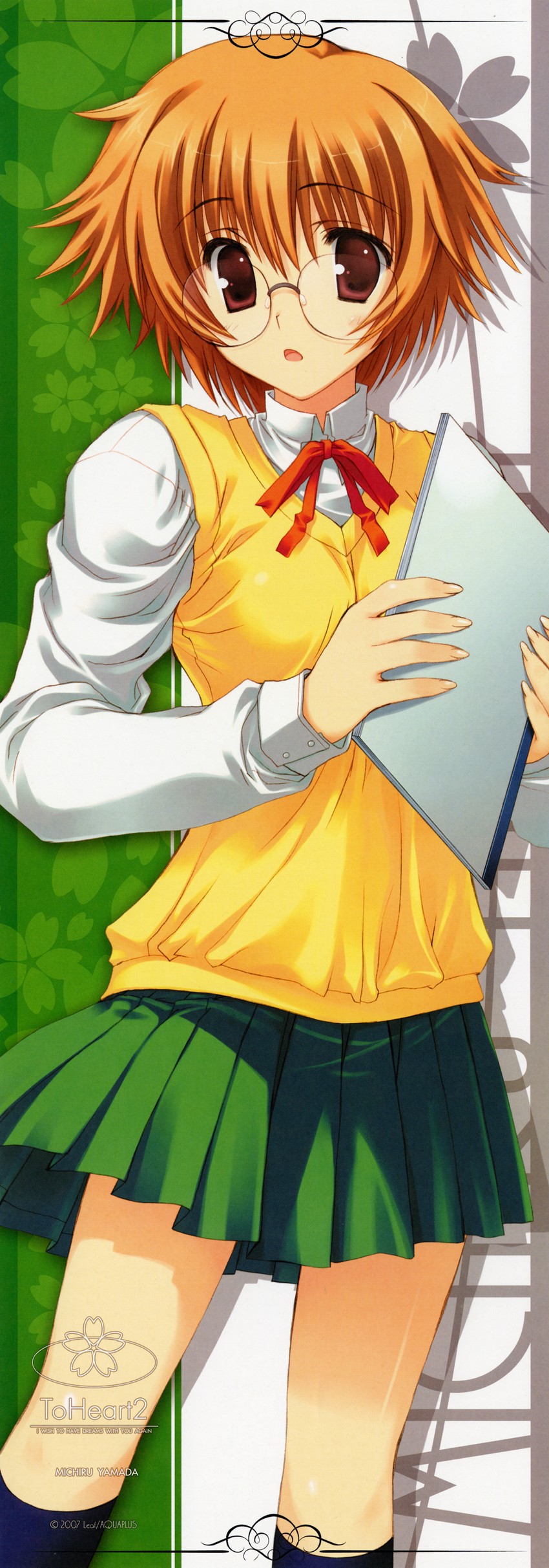 yamada michiru (to heart and 2 more) drawn by mitsumi_misato