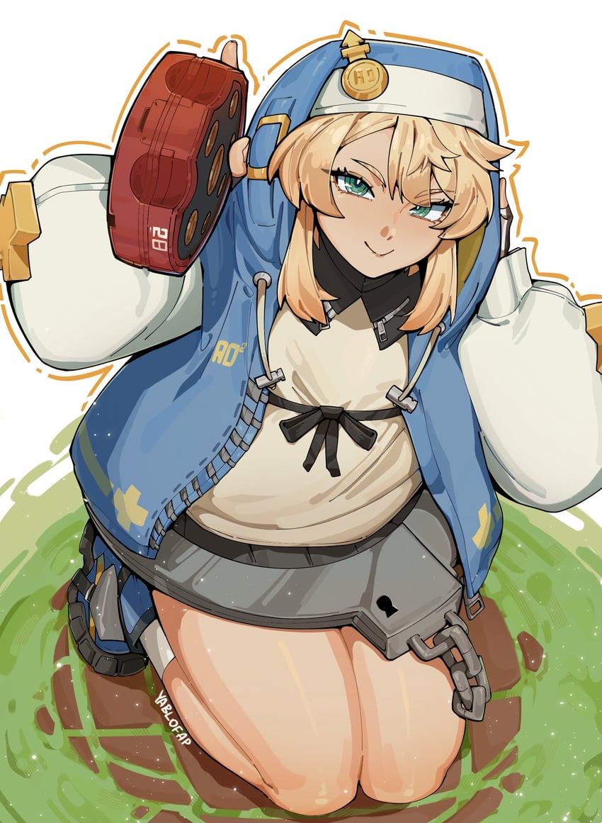bridget (guilty gear and 1 more) drawn by alohapz