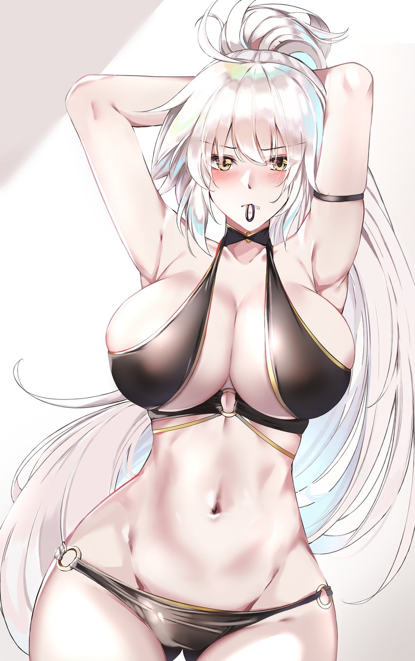 jeanne d'arc alter (fate and 1 more) drawn by bannou_ippoutsukou