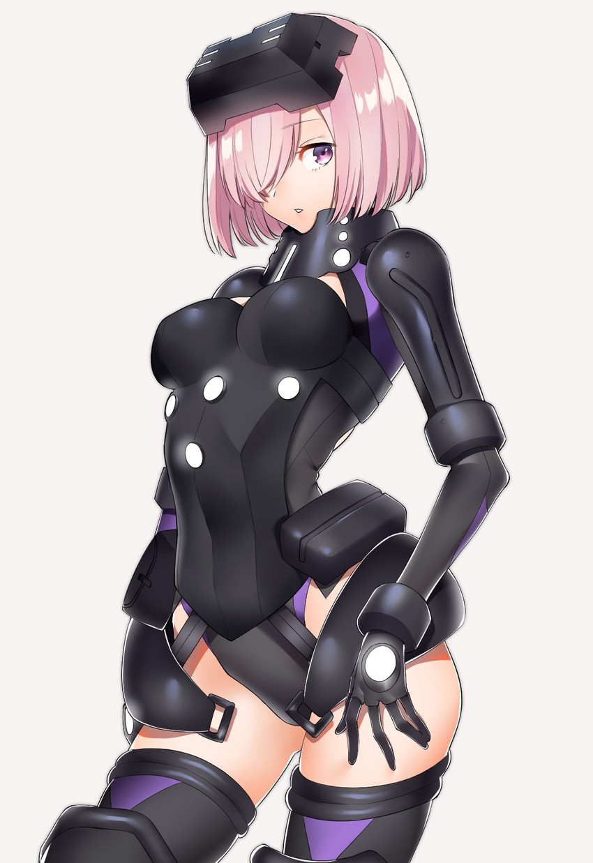 mash kyrielight (fate and 1 more) drawn by sino42