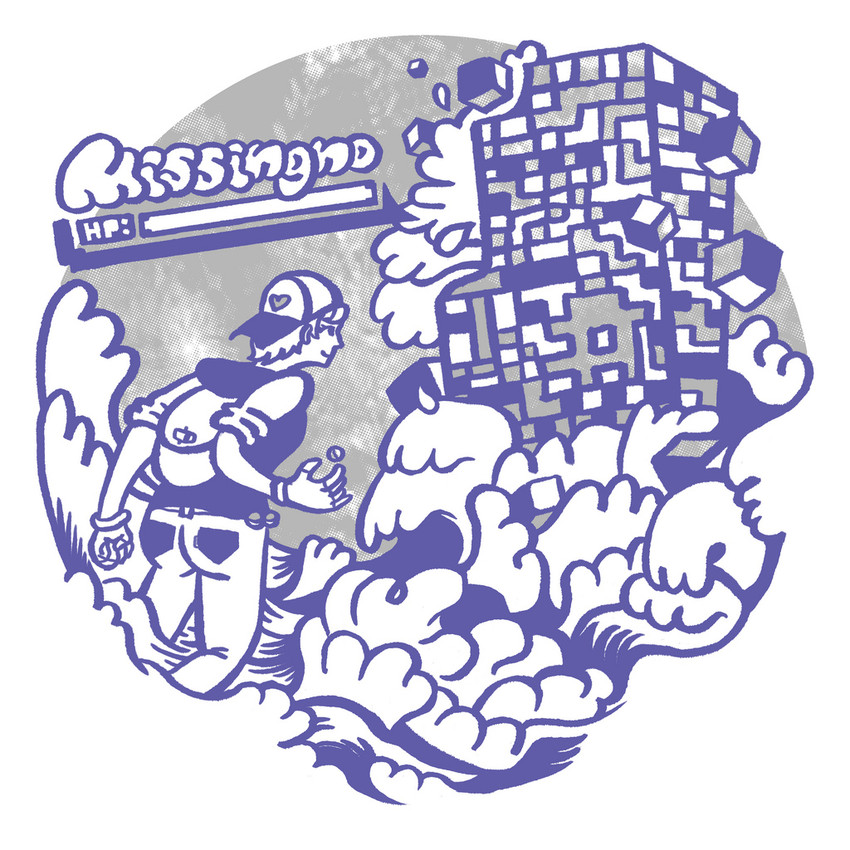 missingno. (pokemon and 1 more) drawn by mare_odomo