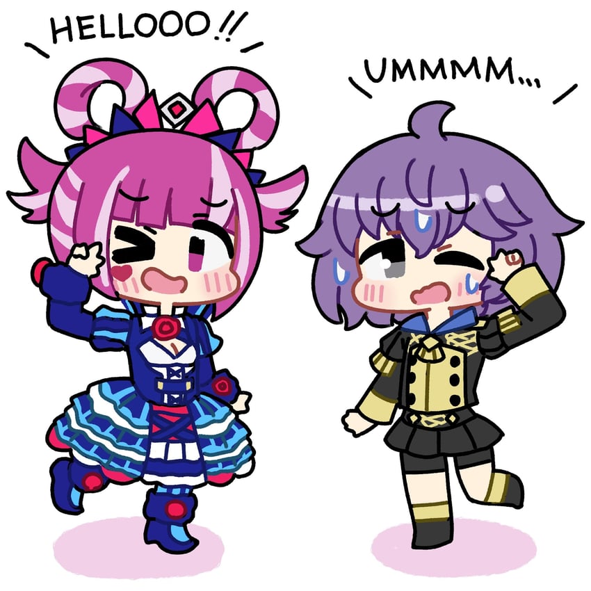 bernadetta von varley and hortensia (fire emblem and 2 more) drawn by hiro_kayama