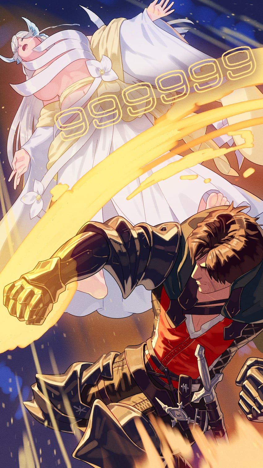 clive rosfield and vicius (final fantasy and 2 more) drawn by yagi2013