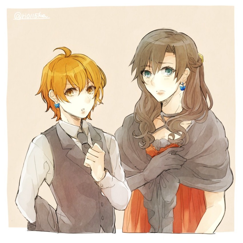 fujimaru ritsuka (fate and 1 more) drawn by banira_(ri0115ka)