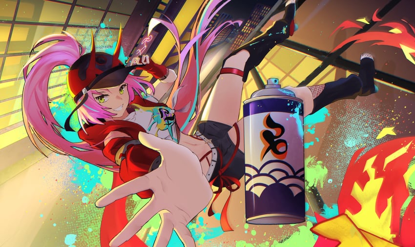 rappa (honkai and 1 more) drawn by mei_(meihkov)