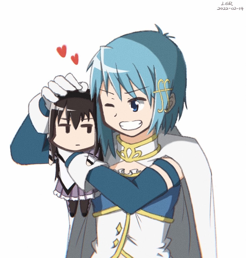 akemi homura and miki sayaka (mahou shoujo madoka magica) drawn by lsr_lesavior