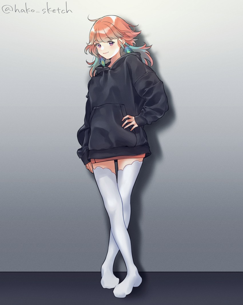 takanashi kiara (hololive and 1 more) drawn by hako_sketch
