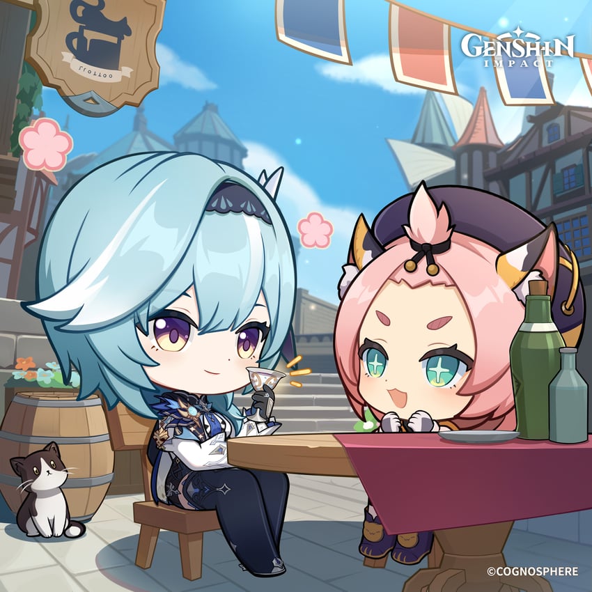 eula and diona (genshin impact)