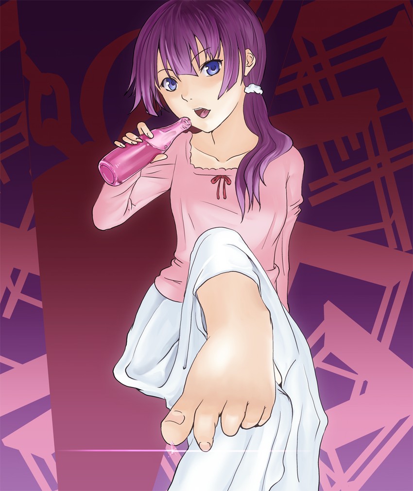 senjougahara hitagi (monogatari and 2 more) drawn by aona_(anagasaki)