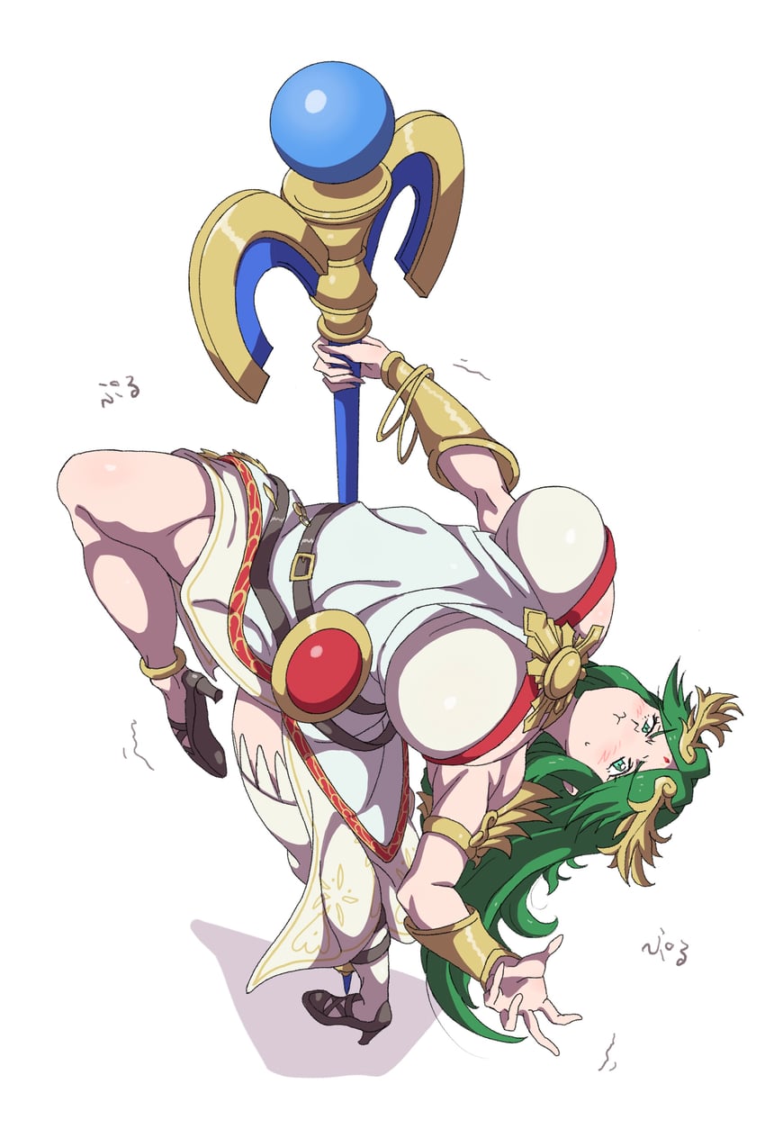 palutena (kid icarus and 1 more) drawn by powerhamuhamu