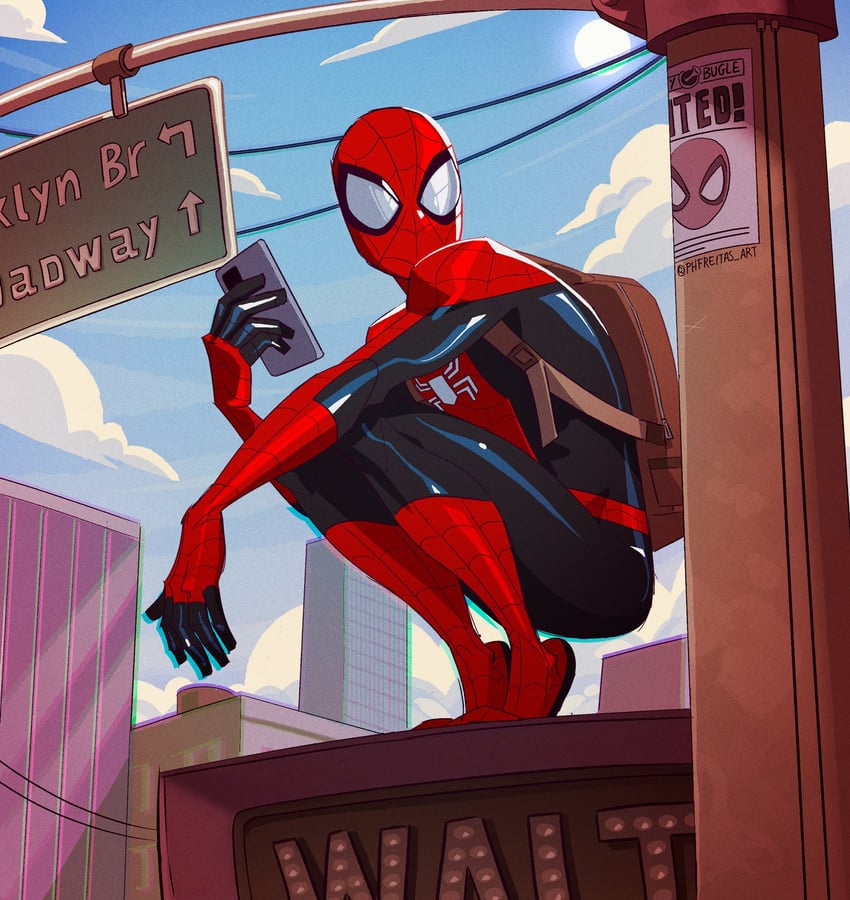 spider-man (marvel and 1 more) drawn by phfreitas_art