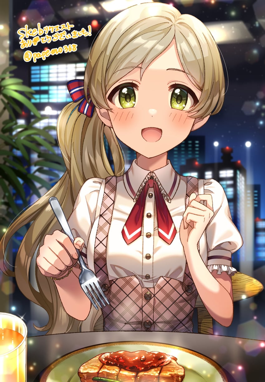 handa roco (idolmaster and 2 more) drawn by papemo368