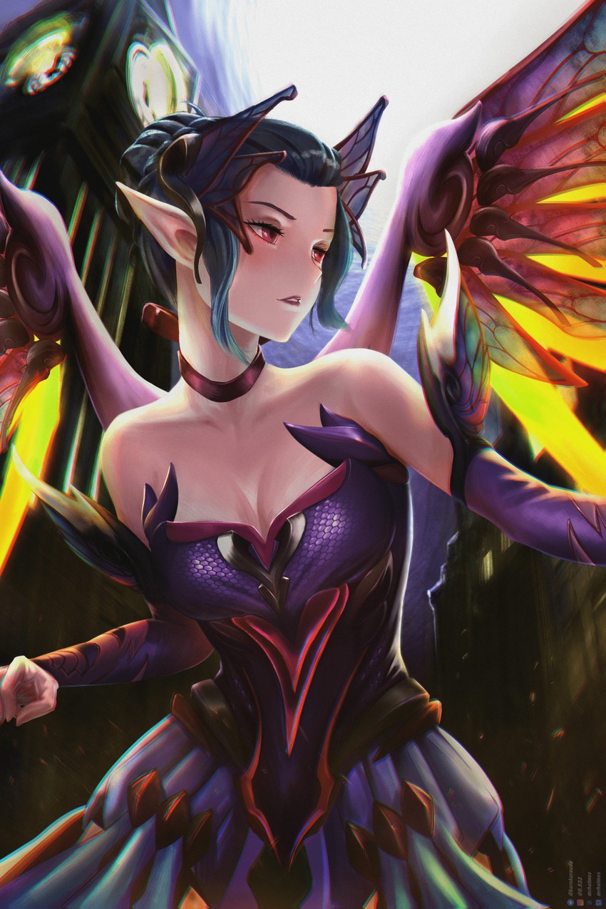mercy and sugar plum fairy mercy (overwatch and 1 more) drawn by hyde_(tabakko)