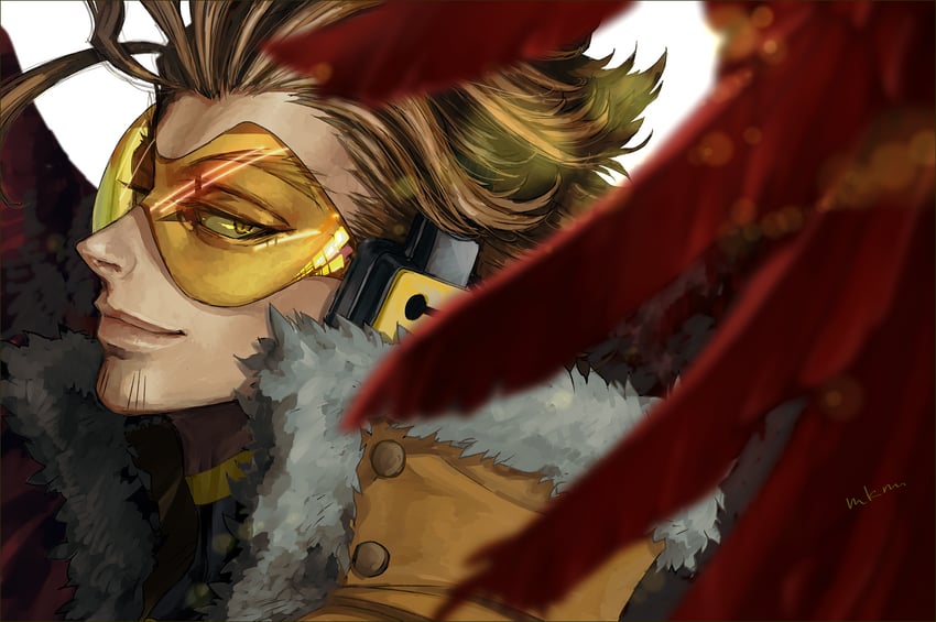 hawks (boku no hero academia) drawn by mkm_(mkm_storage)